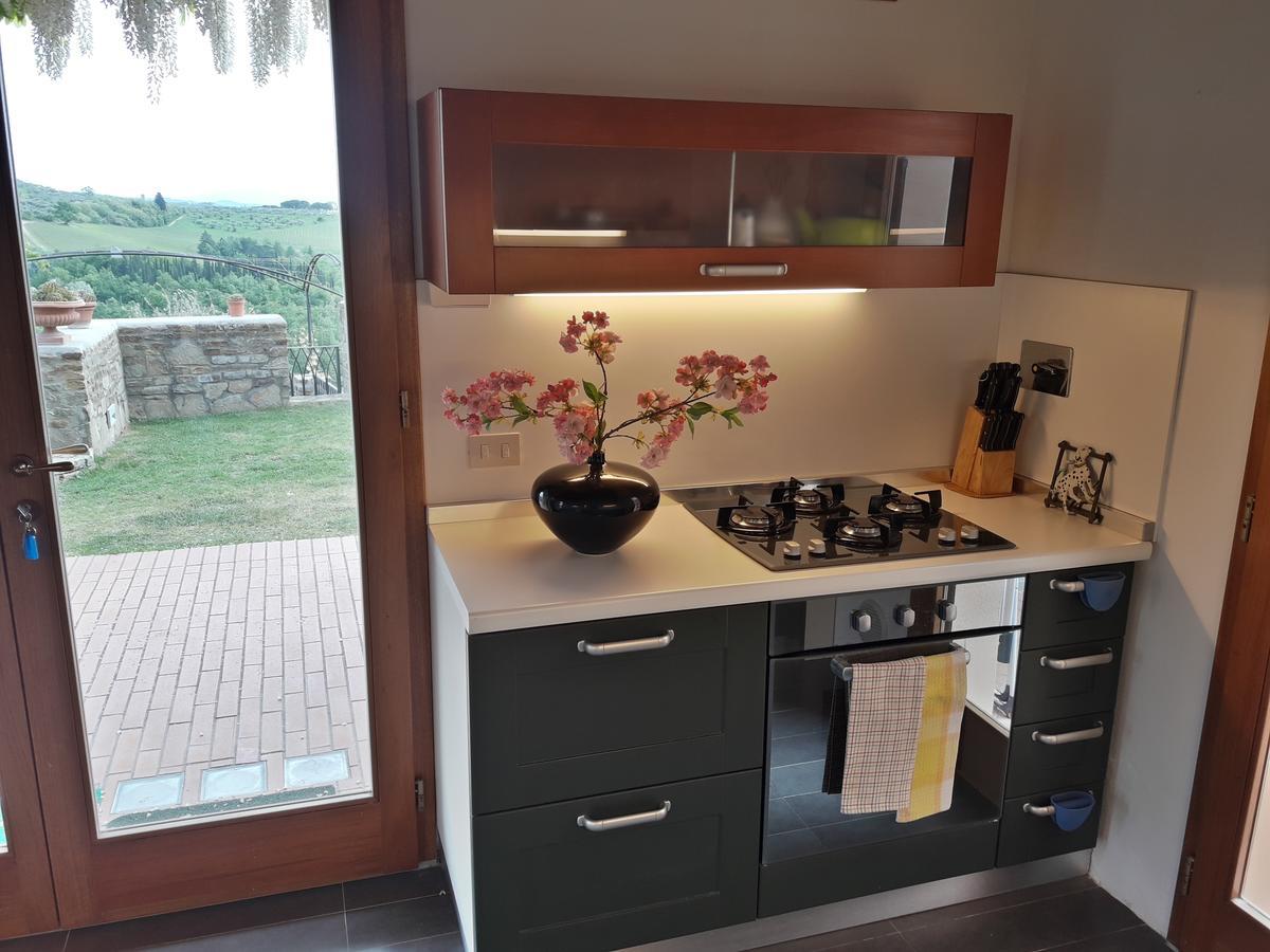La Rocca Di Montalbino Apartment Montespertoli Bagian luar foto