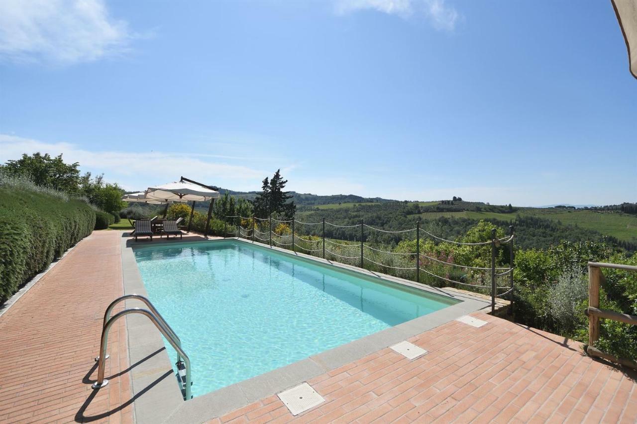 La Rocca Di Montalbino Apartment Montespertoli Bagian luar foto