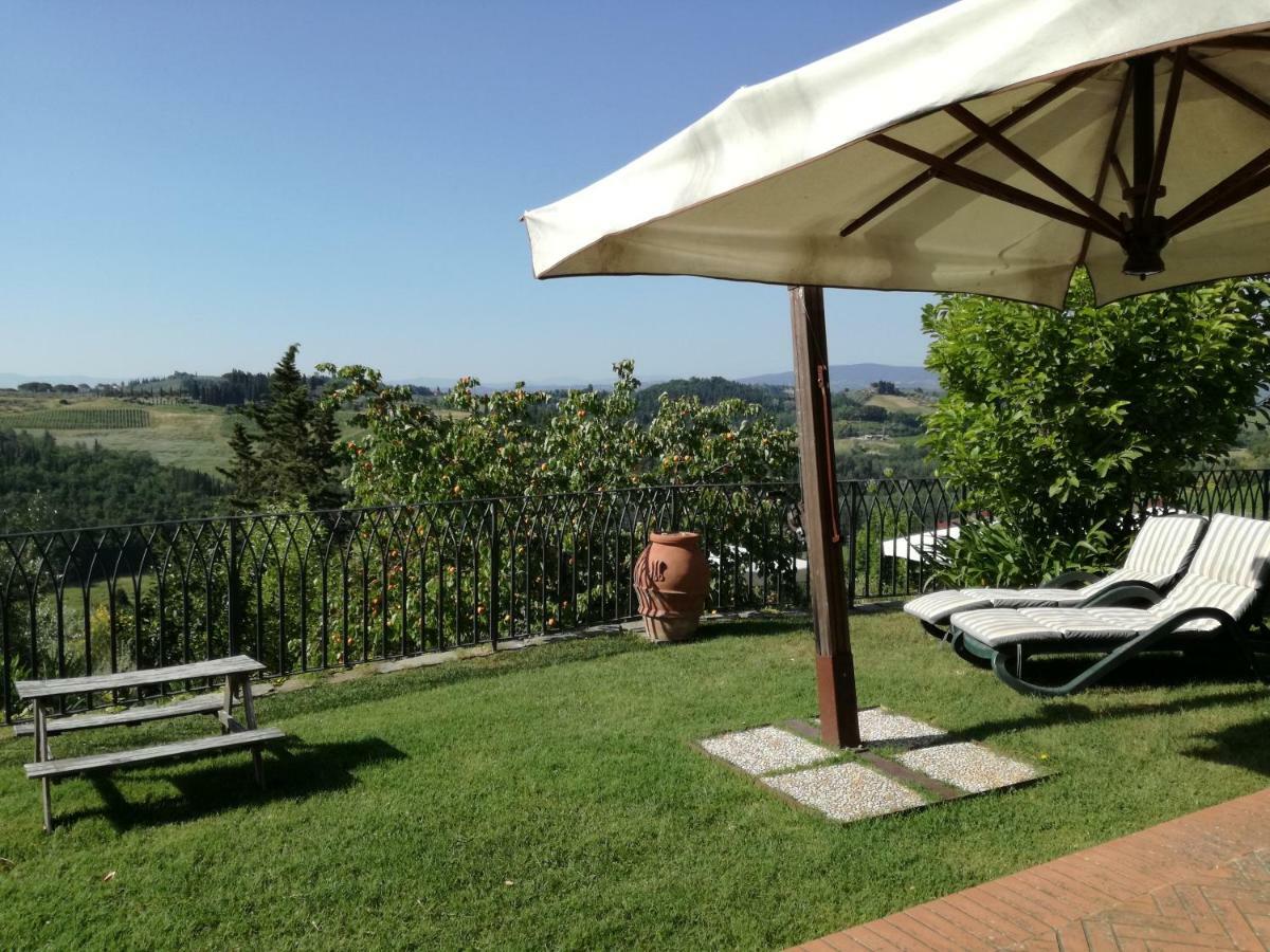 La Rocca Di Montalbino Apartment Montespertoli Bagian luar foto